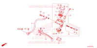 MAITRE CYLINDRE DE FREIN ARRIERE pour Honda ADV 160 ABS de 2024
