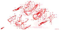 MARCHE PIEDS pour Honda ADV 160 ABS de 2024
