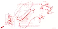 SELLE pour Honda ADV 160 ABS de 2024