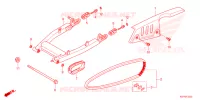 BRAS OSCILLANT pour Honda Z 125 MONKEY SPECIAL ABS de 2024