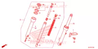 FOURCHE pour Honda BENLY 110 de 2019