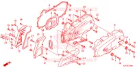 COUVERCLE GAUCHE pour Honda BENLY 110 de 2018