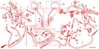 LEVIER DE GUIDON   CABLE   COMMODO pour Honda BENLY 110 de 2018