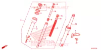 FOURCHE pour Honda BENLY 110 de 2018