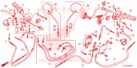 LEVIER DE GUIDON   CABLE   COMMODO pour Honda BENLY 110 de 2018