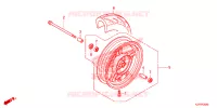 ROUE AVANT pour Honda BENLY 110 de 2019