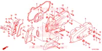 COUVERCLE GAUCHE pour Honda BENLY 110 de 2020