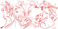 LEVIER DE GUIDON   CABLE   COMMODO pour Honda BENLY 110 de 2020