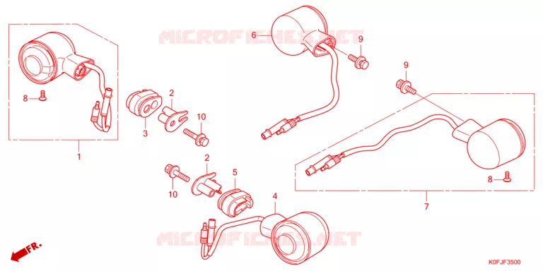 CLIGNOTANT Honda MOTO 125 MONKEY 2022  Z125MAN