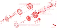 EMBRAYAGE pour Honda CRF 450 R SPECIAL EDITION de 2024