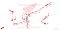 PEDALE DE FREIN   KICK pour Honda CRF 50 de 2024
