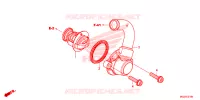 THERMOSTAT pour Honda CBR 500 R BLACK de 2014