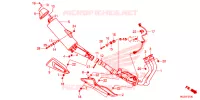 SILENCIEUX D'ECHAPPEMENT pour Honda CBR 500 R RED de 2014