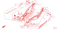 COUVERCLES LATERAUX pour Honda CBR 650 F de 2014