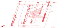 FOURCHE pour Honda CBR 650 F de 2014