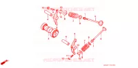 ARBRE A CAMES   SOUPAPE pour Honda SUPER CUB 50 STANDARD de 1992