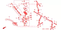 MAITRE CYLINDRE DE FREIN AVANT pour Honda CB 1300 SUPER FOUR de 2000