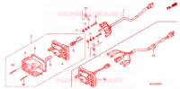FEU ARRIERE pour Honda XR 250 MOTARD SPECIAL de 2005