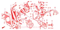 RADIATEUR pour Honda SHADOW VT 750 DELUXE de 2000