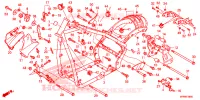 CADRE pour Honda VT 1300 INTERSTATE de 2014