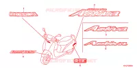 AUTOCOLLANTS pour Honda SCV 110 ACTIVA de 2011
