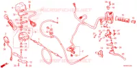 COMMODO   LEVIER   CABLE pour Honda FOURTRAX 520 FOREMAN RUBICON 4X4 AT DCT EPS DELUXE de 2024