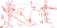 COMMODO   LEVIER   CABLE pour Honda FOURTRAX 520 FOREMAN RUBICON 4X4 AT DCT EPS de 2024