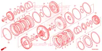 EMBRAYAGE pour Honda FOURTRAX 520 FOREMAN RUBICON 4X4 AT DCT EPS de 2024