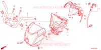GUIDON pour Honda FOURTRAX 520 FOREMAN RUBICON 4X4 AT DCT EPS de 2024