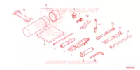 OUTIL pour Honda FOURTRAX 520 FOREMAN RUBICON 4X4 AT DCT EPS de 2024