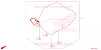 SELLE pour Honda FOURTRAX 520 FOREMAN RUBICON 4X4 AT DCT EPS de 2024