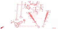 ARBRE A CAMES   SOUPAPE pour Honda FOURTRAX 520 FOREMAN RUBICON 4X4 AT DCT de 2024