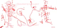 COMMODO   LEVIER   CABLE pour Honda FOURTRAX 520 FOREMAN RUBICON 4X4 AT DCT de 2024
