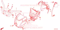 GUIDON pour Honda FOURTRAX 520 FOREMAN RUBICON 4X4 AT DCT de 2024