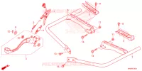 PEDALE   REPOSE PIED pour Honda FOURTRAX 520 FOREMAN RUBICON 4X4 AT DCT de 2024