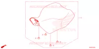SELLE pour Honda FOURTRAX 520 FOREMAN RUBICON 4X4 AT DCT de 2024