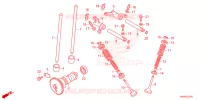 ARBRE A CAMES   SOUPAPE pour Honda FOURTRAX 520 FOREMAN RUBICON 4X4 AT DCT de 2024