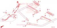 PEDALE   REPOSE PIED pour Honda FOURTRAX 520 FOREMAN RUBICON 4X4 AT DCT de 2024