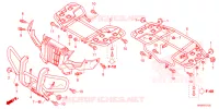 SUPPORT pour Honda FOURTRAX 520 FOREMAN RUBICON 4X4 AT DCT de 2024