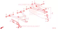 TRIANGLES AVANT pour Honda FOURTRAX 520 FOREMAN RUBICON 4X4 AT DCT de 2024