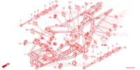 CADRE pour Honda TRX 250 FOURTRAX RECON MANUAL de 2024