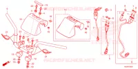 GUIDON pour Honda TRX 250 FOURTRAX RECON MANUAL de 2024