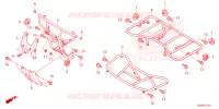SUPPORT pour Honda TRX 250 FOURTRAX RECON MANUAL de 2024