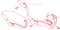 SILENCIEUX D'ECHAPPEMENT pour Honda NSR 50 de 1987