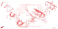GUIDON   CARENAGE pour Honda SH 350 SPORTY de 2024