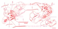 AUTOCOLLANTS pour Honda GL 1800 GOLD WING DCT de 2024