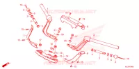 GUIDON   TE DE FOURCHE pour Honda GL 1800 GOLD WING DCT de 2024