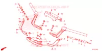 GUIDON   TE DE FOURCHE pour Honda GL 1800 GOLD WING DCT de 2024