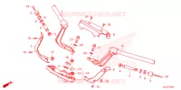GUIDON   TE DE FOURCHE pour Honda GL 1800 GOLD WING DCT 7GS de 2024