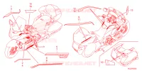 AUTOCOLLANTS pour Honda GL 1800 GOLD WING TOUR DCT de 2024
